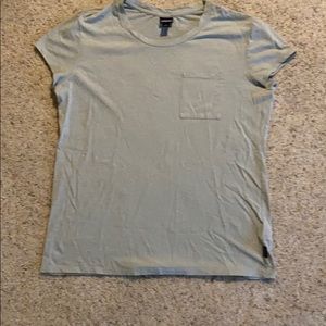 Light green Patagonia pocket tee